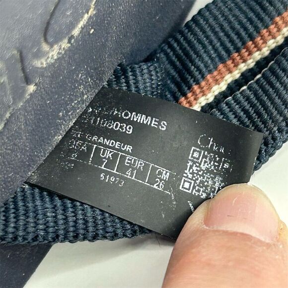 Chaco Men's Flip Flops Size 8-9 Navy Blue Casual Sandals **DIFFERENT SIZES** - Picture 11 of 13